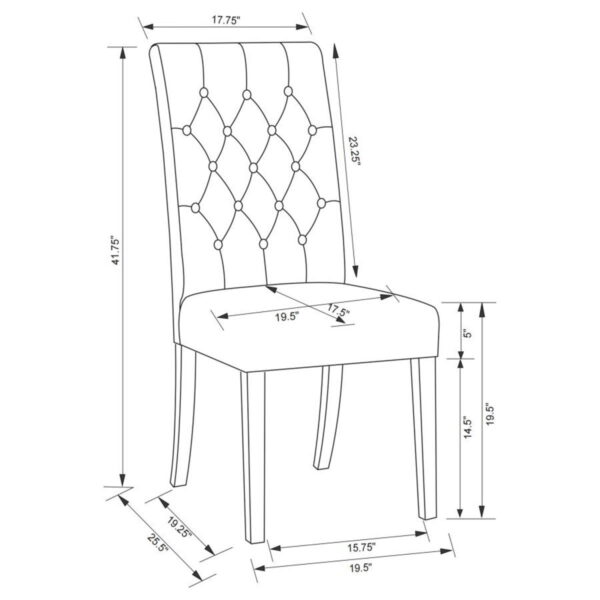 Florence - Round Dining Table Set - Image 10