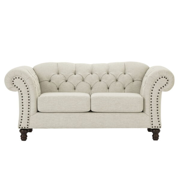 Whitmore - Loveseat - Khaki Beige - Image 2
