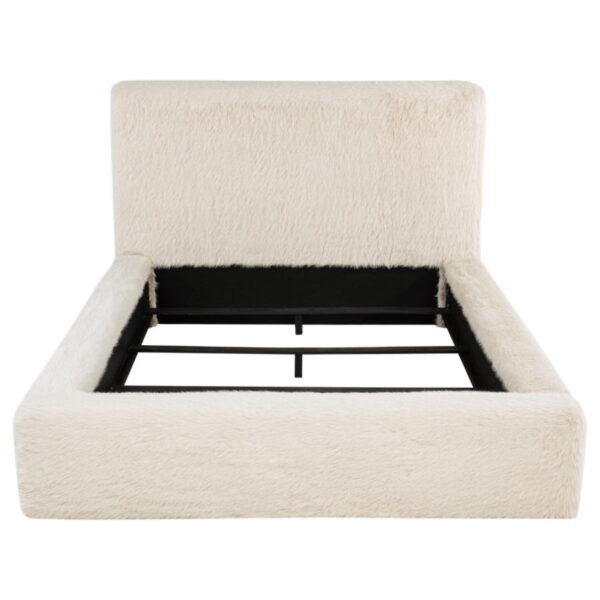 Rebecca - Faux Fur Upholstered Bed - Image 7