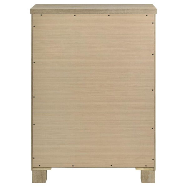 Oakglen - 5-Drawer Bedroom Chest Of Drawers - Weathered Oak - Image 11
