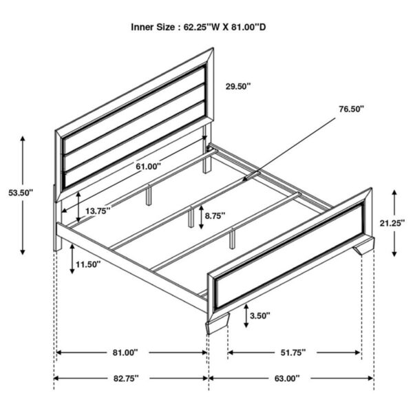 Kauffman - Panel Bed - Image 9