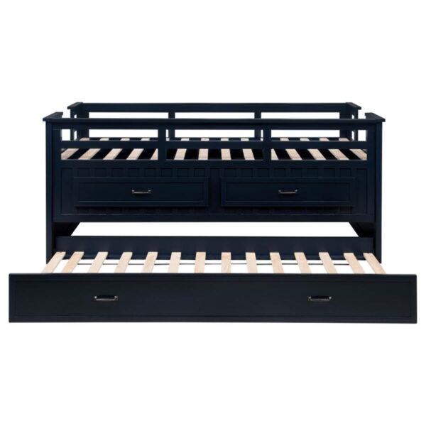 Carlsbad - Wood Captains Bed With Trundle - Image 14