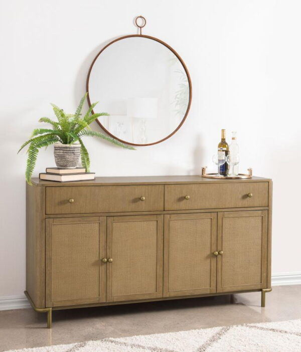 Arini - Cane Door Dining Sideboard Server - Image 2