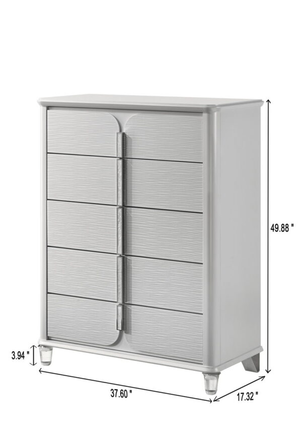 Vivian - Chest - Pearl Silver - Image 4