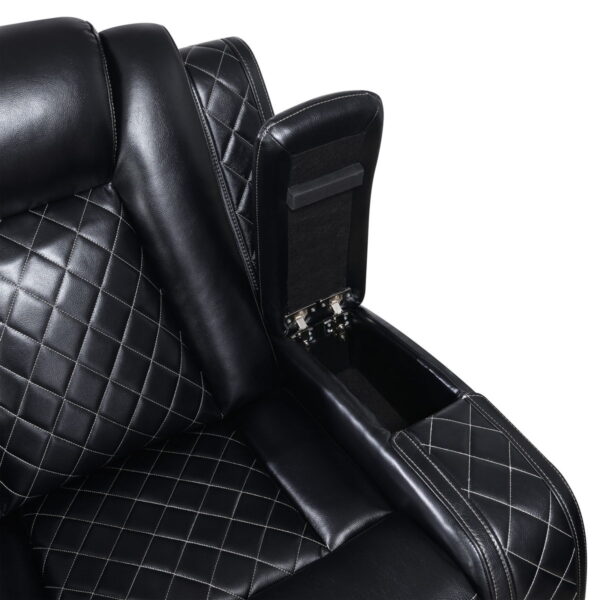 Orion II - Console Loveseat With Dual Recliners - Image 8