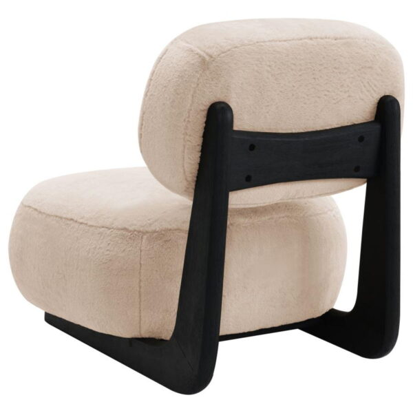 Duffie - Upholstered Armless Accent Chair - Camel - Image 7