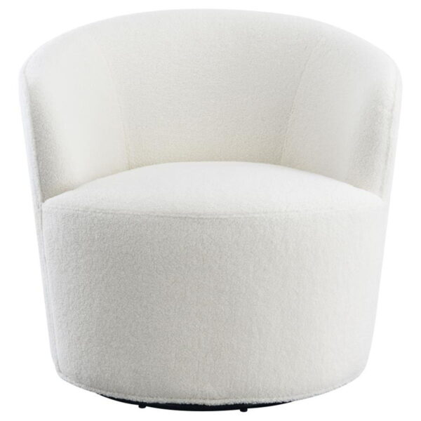 Joyce - Upholstered Barrel Back Swivel Chair - Image 16