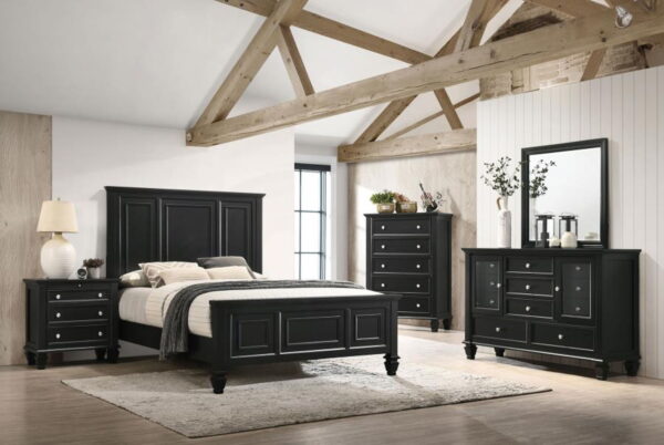 Sandy Beach - 63" Panel Bed with High Headboard - Image 20