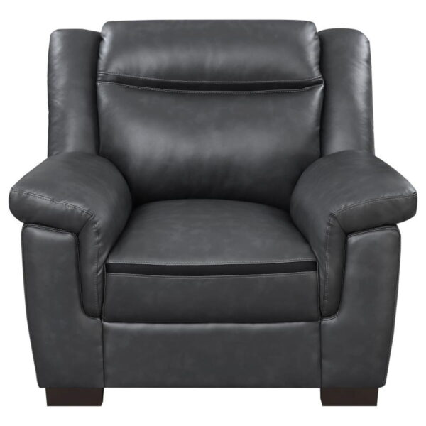 Arabella - Upholstered Padded Arm Sofa Set - Image 5