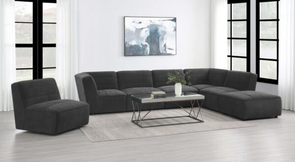 Sunny - Square Upholstered Ottoman - Image 8