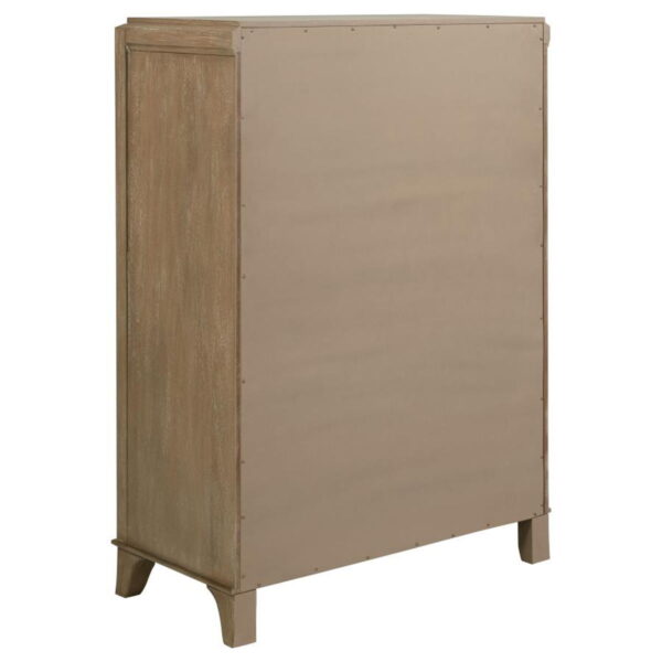 Revello - 6-Drawer Bedroom Chest Of Drawers - Washed Mango - Image 9