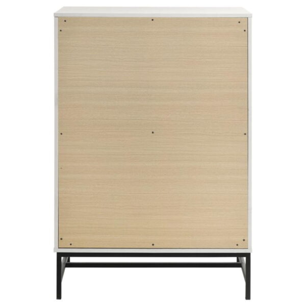 Sonora - 4-Drawer Bedroom Chest - White - Image 2