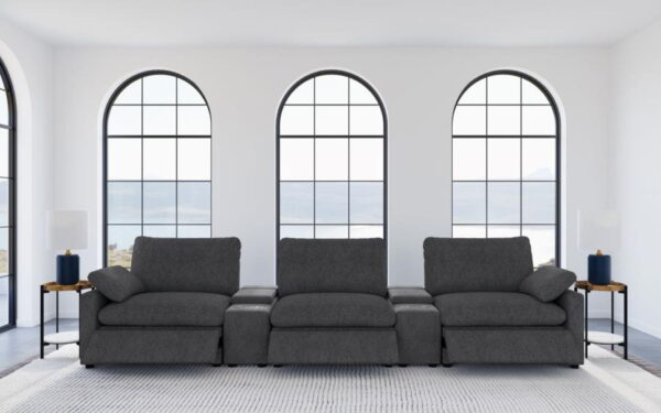 Collins - 5-Piece Power Reclining Home Theater Seating - Image 2