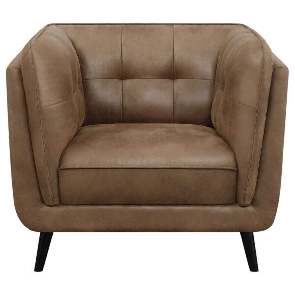 Thatcher - Upholstered Tuxedo Arm Sofa Set - Image 5