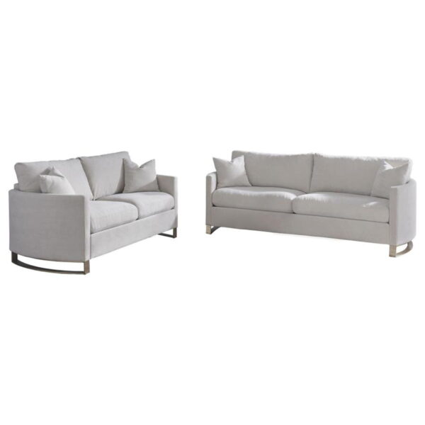Corliss - Upholstered Arched Arm Sofa Set - Image 46