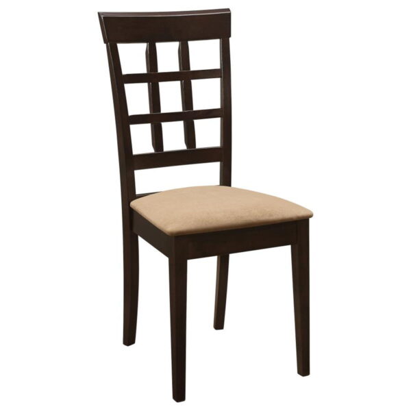 Gabriel - 5 Piece Rectangular 59" Dining Set - Cappuccino - Image 9