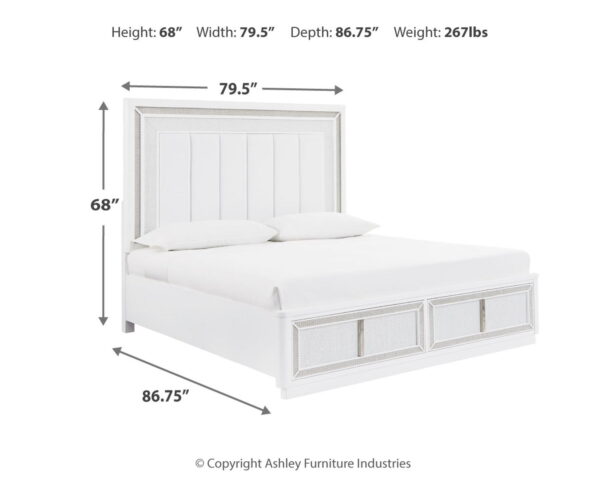 Chalanna - Upholstered Storage Bed - Image 13