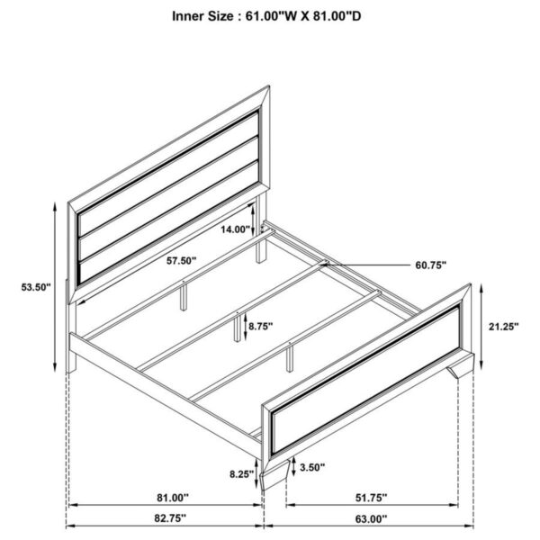 Kauffman - Wood Panel Bed - Image 13