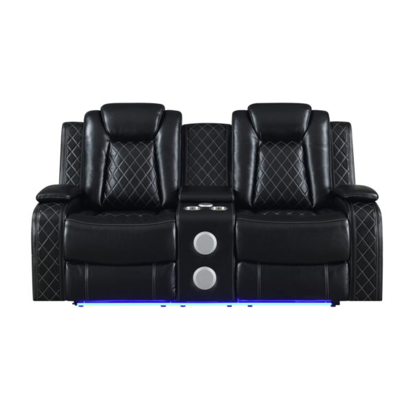 Orion II - Console Loveseat With Dual Recliners - Image 26