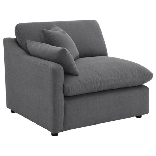 Hobson - Upholstered Modular Sectional Sofa With Ottoman - Image 4