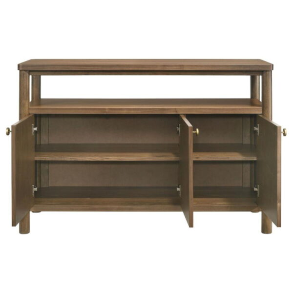 Crestmore - Dining Cabinet Sideboard Buffet - Walnut - Image 2
