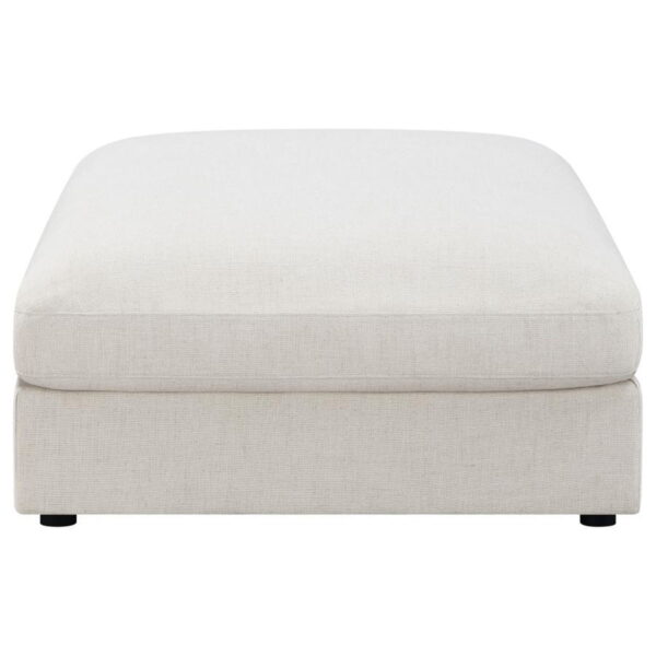 Serene - Square Upholstered Ottoman - Image 3