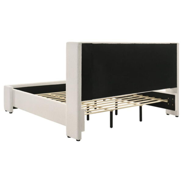 Alamosa - Boucle Upholstered Wingback Bed - Image 13