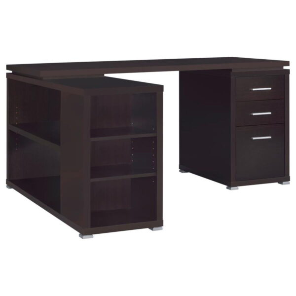 Yvette - 3-Drawer L-Shape Computer Desk - Image 11