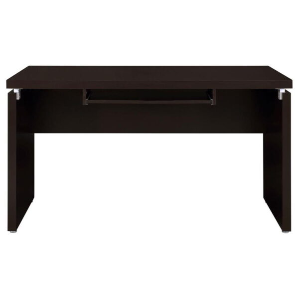 Skylar - Computer Desk With Keyboard Drawer - Cappuccino - Image 6