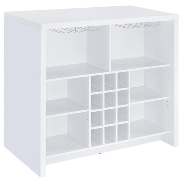 Topanga - Engineered Wood Freestanding Home Bar - Image 21