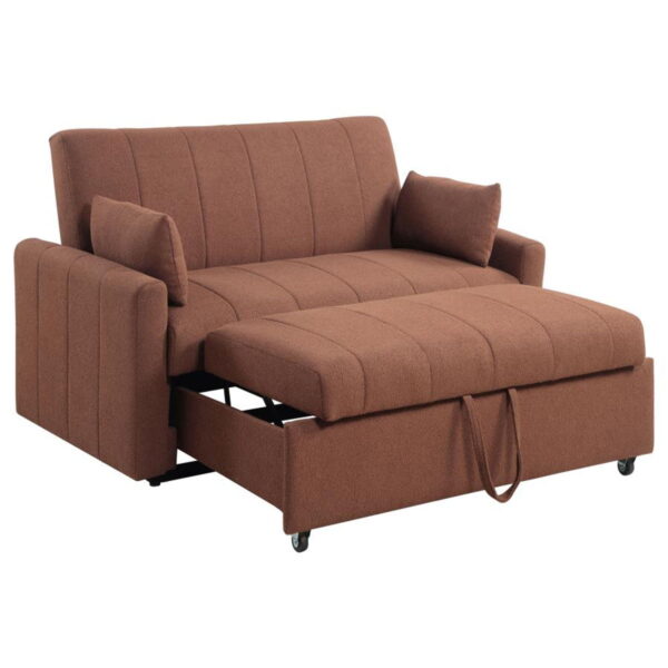 Portland - Boucle Upholstered Sleeper Sofa Bed - Image 15