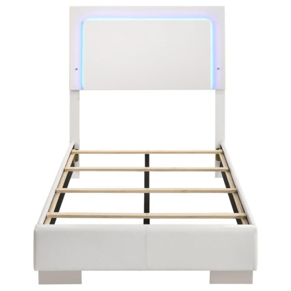 Felicity - Wood LED Panel Bed - Image 23