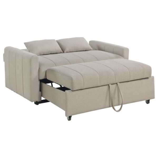 Portland - Boucle Upholstered Sleeper Sofa Bed - Image 23