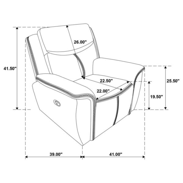 Sloane - Upholstered Reclining Sofa Set - Image 36