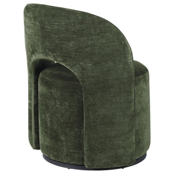 Harjo - Velvet Upholstered Swivel Accent Chair - Image 10