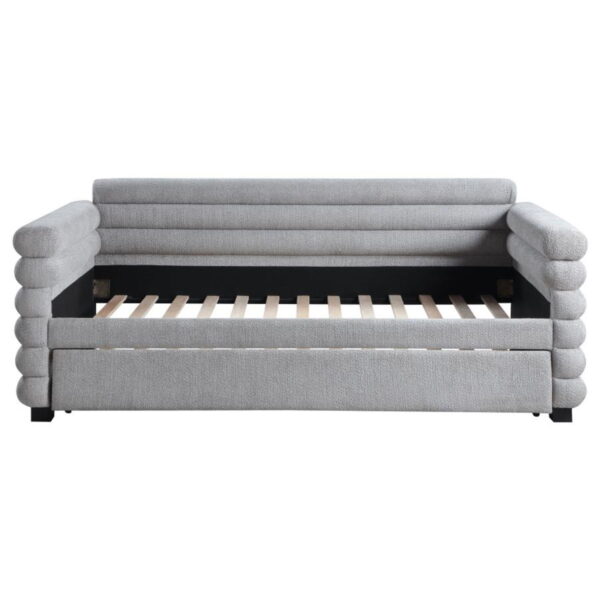 Patricia - Boucle Upholstered Day Bed With Trundle - Image 17