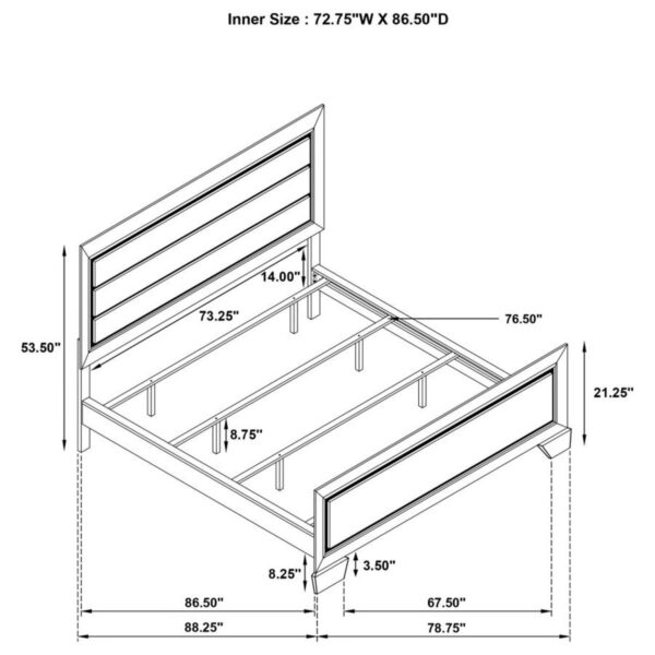 Kauffman - Wood Panel Bed - Image 28