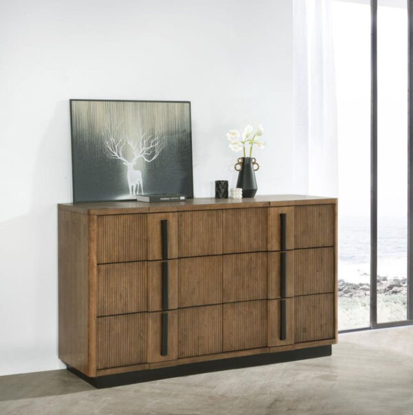 Terrace - 6-Drawer Dresser Cabinet - Ash Brown - Image 6