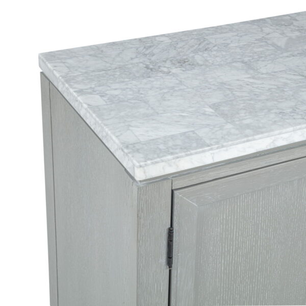 Fiona - Marble Top Dining Buffet / Server - Mist Gray - Image 7
