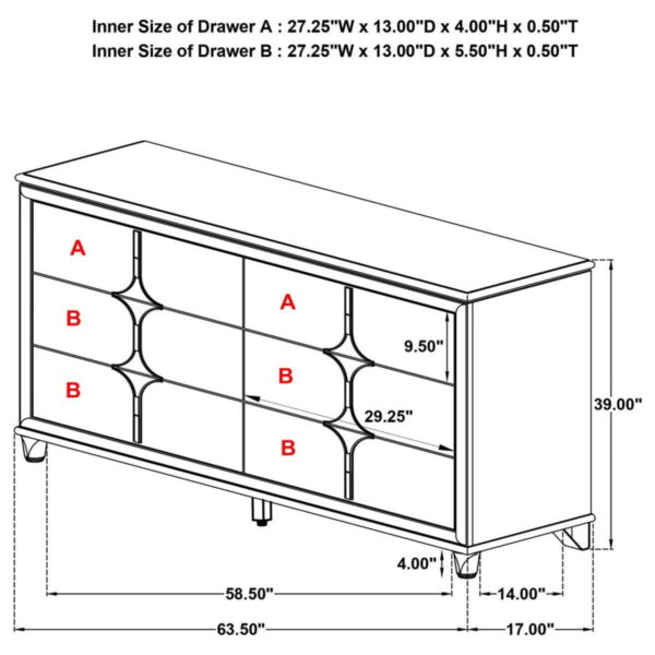 Olivia - Panel Bedroom Set - Image 13
