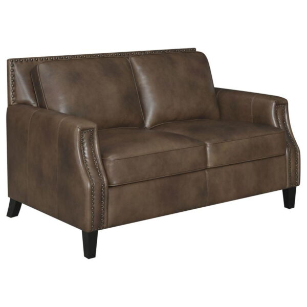 Leaton - Upholstered Recessed Arm Sofa Set - Image 9