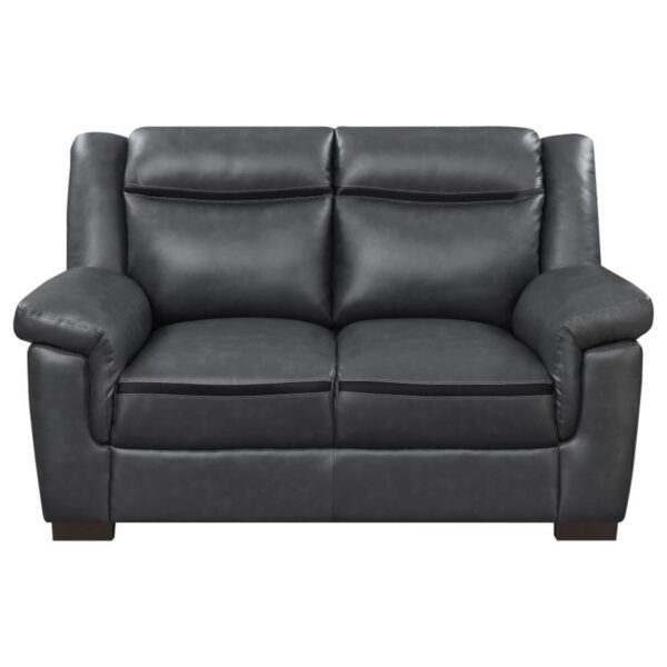Arabella - Upholstered Padded Arm Sofa Set - Image 9