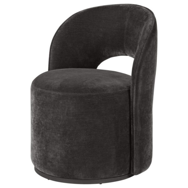 Harjo - Velvet Upholstered Swivel Accent Chair - Image 13