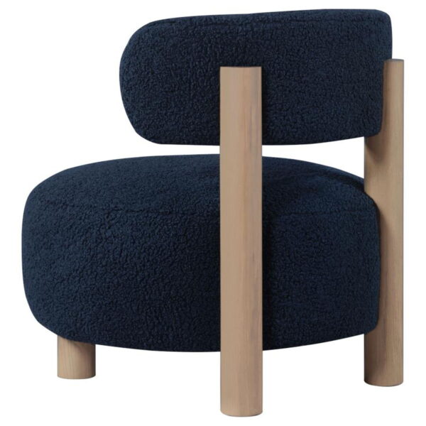 Zonie - Boucle Upholstered Barrel Back Accent Chair - Image 21