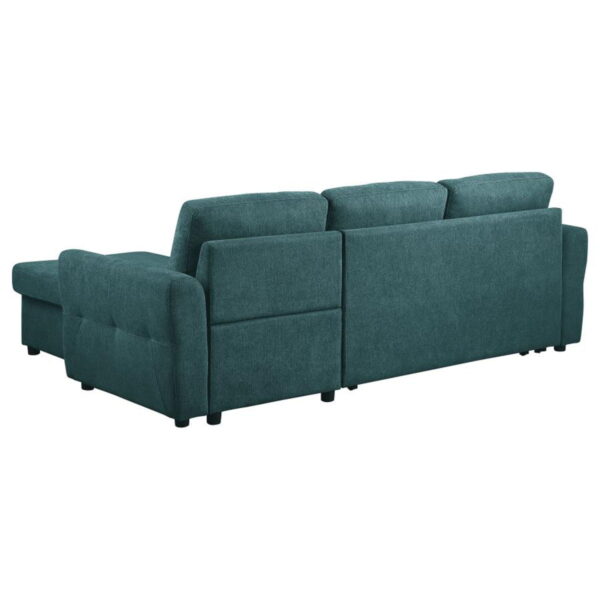 Samantha - Upholstered Storage Sleeper Sectional Sofa - Image 25