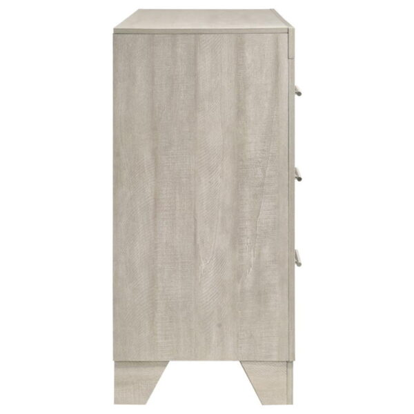 Trenton - 6-Drawer Bedroom Dresser - Rustic Cream - Image 6