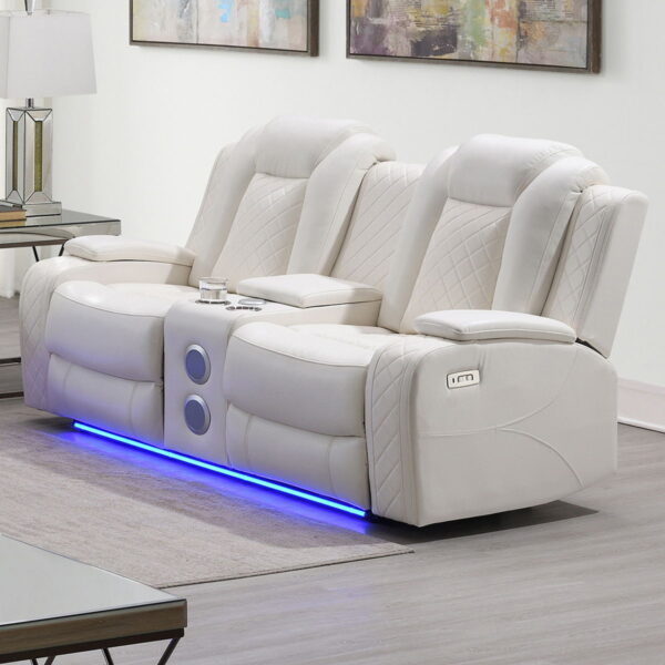 Orion II - Console Loveseat With Dual Recliners - Image 6