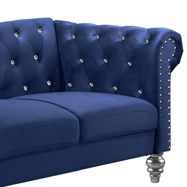 Emma - Crystal Loveseat - Image 15