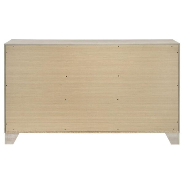 Trenton - 6-Drawer Bedroom Dresser - Rustic Cream - Image 2