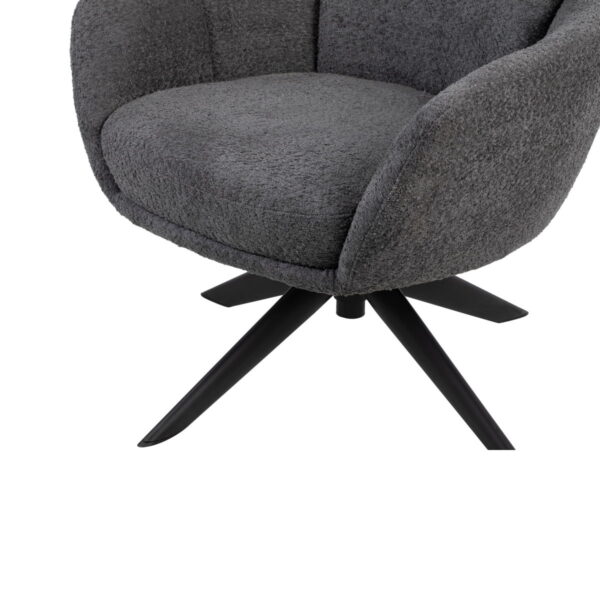 Fleming - Boucle Swivel Lounge Chair - Image 7